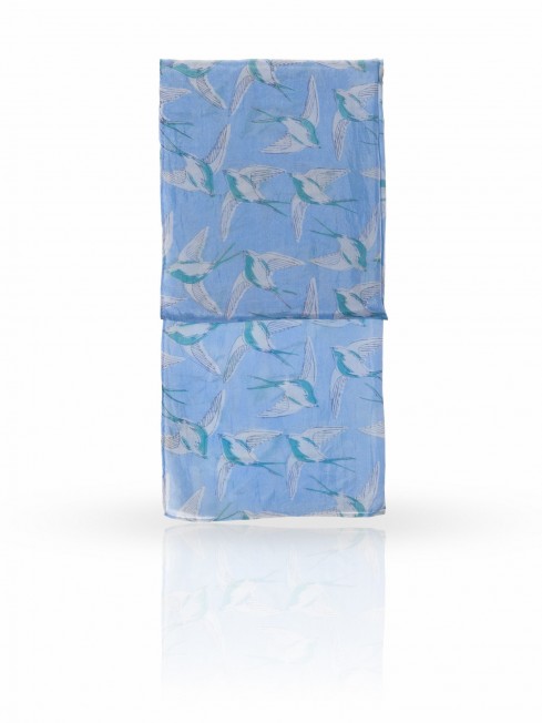 Шарф Женский SP-DOVE/BLUE